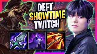 DEFT SHOWTIME WITH TWITCH! - KT Deft Plays Twitch ADC vs Jinx! | Season 2024
