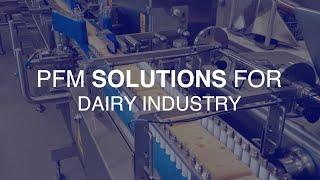 PFM Solutions for Dairy Industry