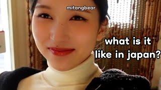 mina speaks *only japanese* in a kansai vlog for the first time