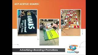 ACP Board Manufacturer ( Crystal Sign Media Pvt. Ltd.)