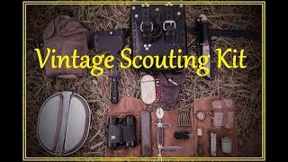 Vintage Scouting Kit