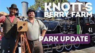 Knott's Berry Farm | Park Update | Train | Jaguar | Scary Farm