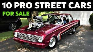 10 Hot PRO STREET Classic Cars For Sale On Marketplace!