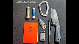 My EDC Pocket Dump, January 2023