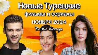 НОВЫЕ ТУРЕЦКИЕ СЕРИАЛЫ и ФИЛЬМЫ НОЯБРЯ 2024