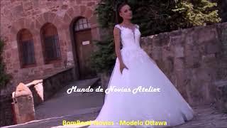 Vestido Novia Ottawa de BomBoné Novias en Mundo de Novias Atelier