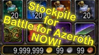 WoW Legion Items to Stockpile for Battle for Azeroth | WoW Gold Making(World of Warcraft Gold Guide)