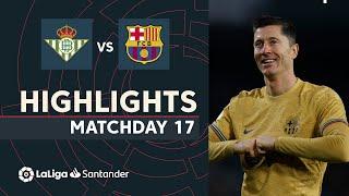 Highlights Real Betis vs FC Barcelona (1-2)