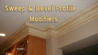 32 Modifiers in 3Ds MAX (Sweep & Bevel Profile)