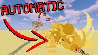 Automatic TNT Cannon Tutorial | Easy Simple TNT Cannons