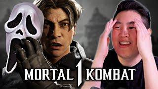 MORTAL KOMBAT 1 - GHOSTFACE FACE REVEALED & STORY ENDING!! [REACTION]