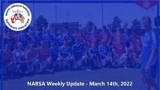 NARSA Weekly Podcast - March 14th, 2022