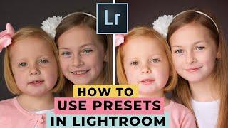 How to Use Presets in Lightroom (Full Lightroom Presets Tutorial!)