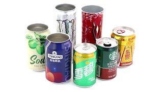 200ml 250ml 330ml 355ml blank and printed aluminum beverage cans