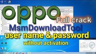 Oppo a3s flashing and unloking without id msm tool full crack