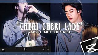 "CHERI CHERI LADY"tiktok trend capcut editing tutorial