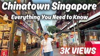 Chinatown Singapore, Chinatown Singapore Shopping, Singapore Shopping, Singapore Vlog.