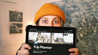Productivity Hack | NOTION Travel Planner (free template)