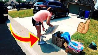 These Home Owners Left Us a Surprise! Curbside Treasure Hunt Trash Picking Style