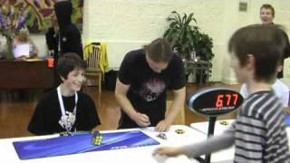 Rubik's cube former official world record 6.77 seconds Feliks Zemdegs