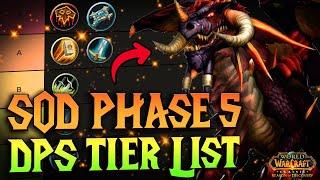 Best DPS Classes in SoD Phase 5 - DPS tier list