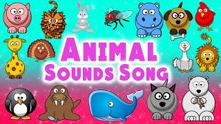 Animal Sounds Song | Animal Sounds for Toddlers | LittleKidsTV