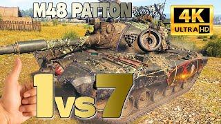 M48A5 Patton: MAXSIMUS versus 7 - World of Tanks