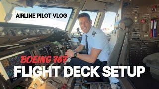 Inside the Cockpit: A Day in the Life of a Boeing 767 Airline Pilot