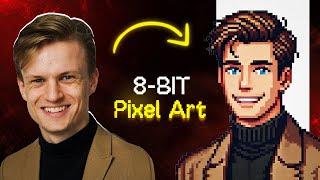 Create 8 Bit Pixel Art animations in Seconds using Ai