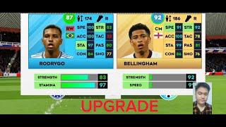 UPGRADE Rodrygo Goes,Jude Bellingham trong dream league soccer 2023,DLS 23.