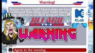  THE END OF BBS?  TOP Players Being Banned  WTF KLab? BLEACH BRAVE SOULS Worst Fail  GQ Warning