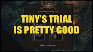 Path of Exile Betrayal: Tiny's Trial is Preeetty Good! - Speedcrafting Bench