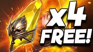 GET 4 SACREDS SHARDS FOR FREE!! - EASY GUIDE! | RAID SHADOW LEGENDS