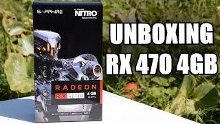 SAPPHIRE Nitro + Radeon RX 470 4GB [ UNBOXING ]