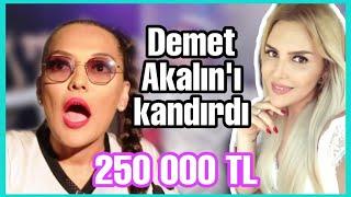 Demet Akalın Selin Ciğerci'den büyük kazık yedi! 250 000 TL kandırdı