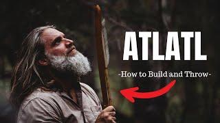 How To Make An ATLATL Spear Thrower #atlatl #spear #survival #survivalskills #spearthrower #stoneage