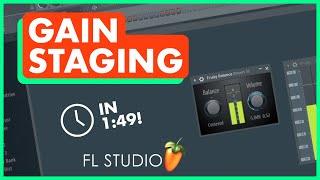 Gain Staging in FL Studio | Music Production Tips | How to