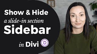 How to Create a Smooth Slide-in Sidebar Section in the Divi Theme