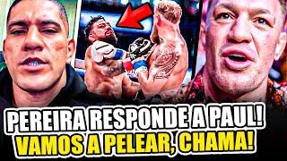 ¡Alex Pereira RESPONDE a Jake Paul y hace VIDEOLLAMADA! Conor McGregor EXPLOTA en redes sociales!