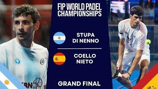 DURA CAIDA | Stupa/Di Nenno VS Coello/Nieto | FIP MUNDIAL PADEL 2024 | Highlights | FINAL