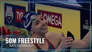 Kate Douglass Wins by .01 in 50M Freestyle Sprint | 2025 TYR Pro Swim Series Westmont