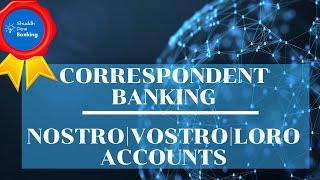 Correspondent Banking | Nostro, Vostro and Loro Accounts - Learn in 8 Mins