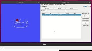 ROS rqt turtle #3 draw image