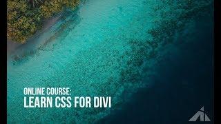 Online Course - Learn CSS for Divi