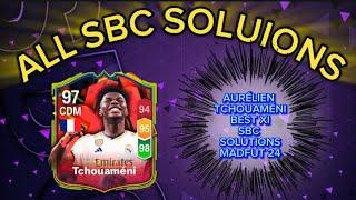 AURELIEN TCHOUAMENI 97 RATED| ALL 15 MADFUT SOLUTIONS | MADFUT BEST X1 SBC SOLUTION | MADFUT 24