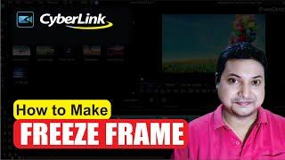Freeze Frame Clone Effect in Cyberlink Powerdirector 19