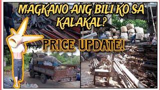 MAGKANO ANG BILI KO SA KALAKAL | PRICE UPDATE #kabubogvlogs #junkshop #priceupdate