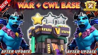 NEVER 3 STARTH14 WAR & CWL BASE WITH LINK ||TOP 10 TH14 UNBEATEN WAR BASE ANTI 2 STAR