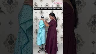 Learn Kaftan Dress in a Professional Pattern Making style at JVFA