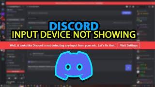 Troubleshooting "Discord Input Devices Not Showing" | Fix Mic Selection Issue